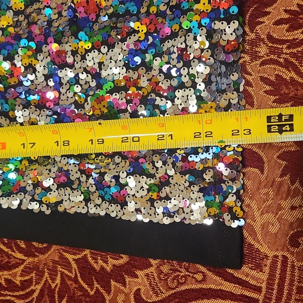 NY&Co 7th Avenue Design Studio sequin sleeveless top, medium, like new - Picture 8 of 12